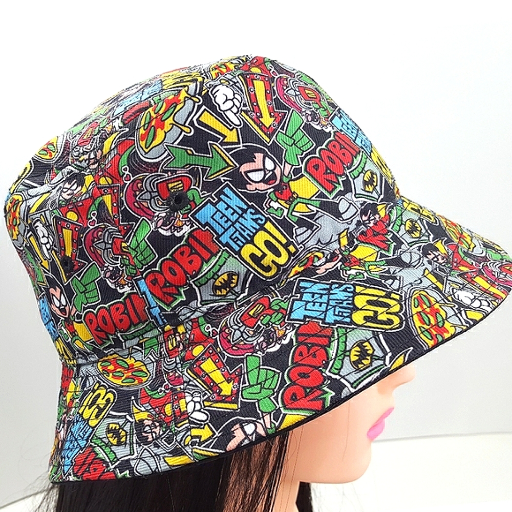 Unisex❤DC Comic Bucket Hat⚡Teen Titans Go| Robin💥Printed